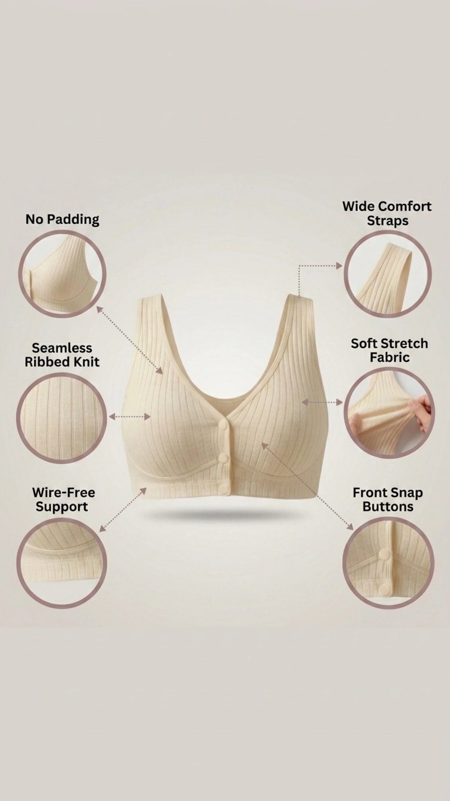 Flexform Seamless Nursing Bra