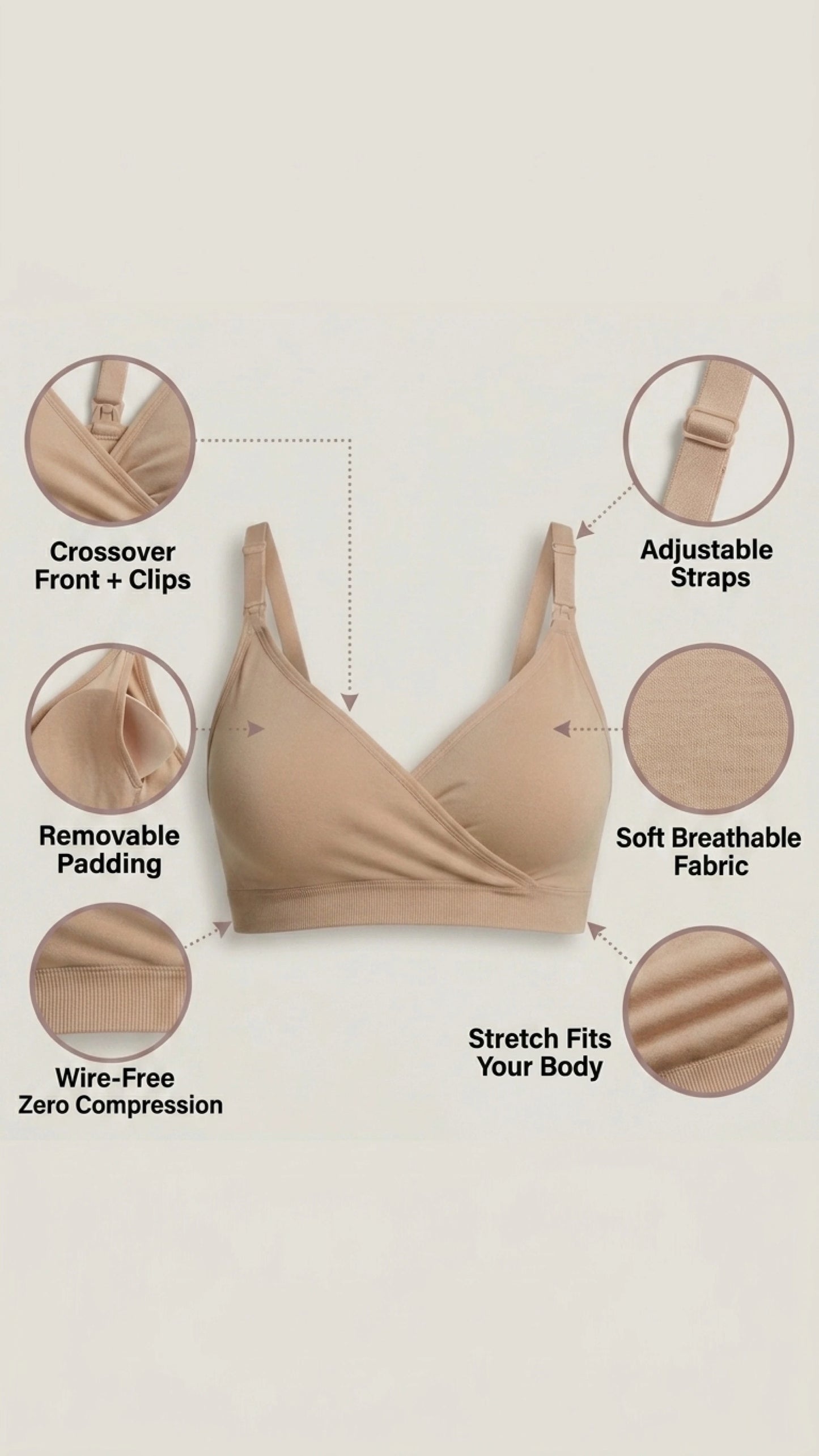 Night Softwrap Nursing Bra