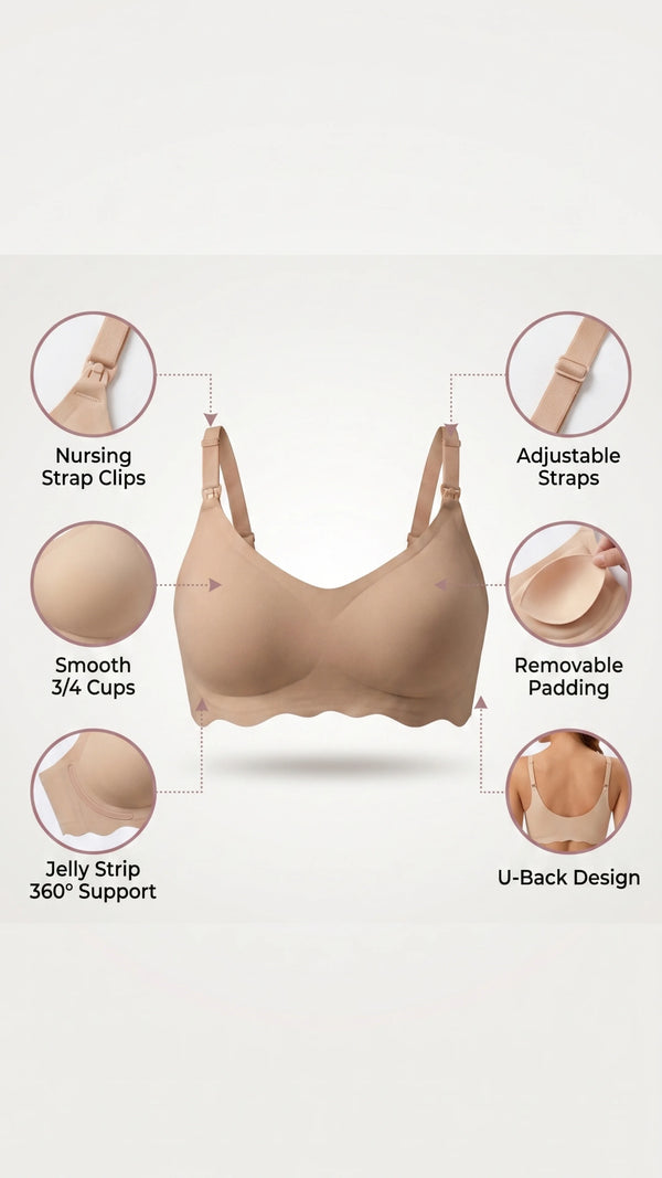 Featherfit Seamless Nursing Bra