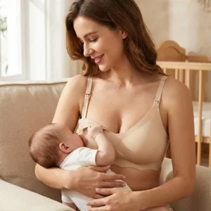 Featherfit seamless nursing bra